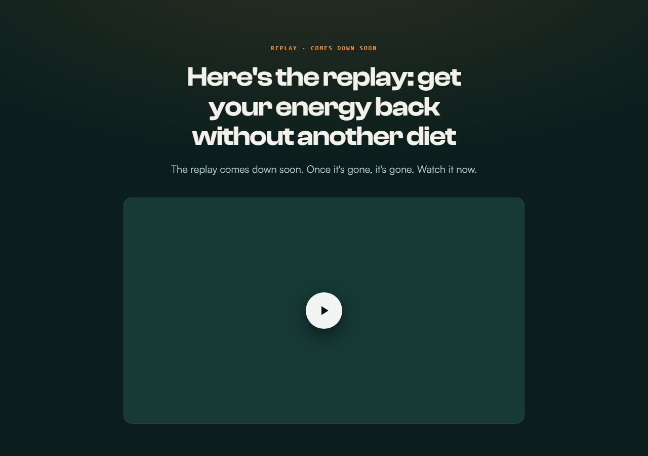 Replay + application preview
